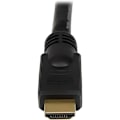 Pikkukuva 1 / 3: Ultra HD 4K x 2K korkeanopeuksinen HDMI-kaapeli - STARTECH - 7 m - Musta - Kaikki kultapäällysteiset
