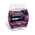 Miniatyrbillede 2 af 4: Adapter - TooQ - TQLC-90BS02AT - 90W - 2 USB-porte - Sort Svart