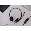 Pikkukuva 4 / 4: SPC Brave Pro – PC-kuulokemikrofonilla ja melunvaimennus, USB-A+AUX-liitäntä, kaukosäädin ja keinonahkaiset korvatyynyt Svart