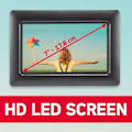 Miniatyrbild 3 av 4: Digital Fotoram - AGFA PHOTO - Realiview APF700 - 7 Tum - LED 1024x600 - Programmerbar