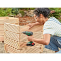 Miniatyrbillede 6 af 6: Perceuse Visseuse UniversalImpact 18V (1x1,5Ah/1x2,5Ah) + 46AC sæt + AL18V-20 i Systembox S Grön