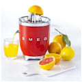 Miniatyrbillede 4 af 4: Citruspresser - SMEG - CJF11RDEU - 70 Watt - Dryppesikret tud - Tritan Renew Röd