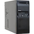 Miniatyrbillede 1 af 4: Mid Tower-etui - CHIEFTEC - LG-01B-OP - Sort - ATX, MATX - 2x 5,25-båse - 3x 3,5"-båse - 1x 2,5"-båse