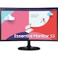 Miniatyrbillede 1 af 6: PC-skærm - SAMSUNG - LS24C360EAUXEN - 24" FHD 1920x1080 - Buet 1800R - VA panel - 4 ms - 75 Hz - HDMI - FreeSync