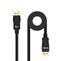 Pikkukuva 1 / 4: DisplayPort-kaapeli NANOCABLE HDR 8K Ultra HD Musta - - - NANOCABLE