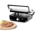 Miniatyrbillede 1 af 2: Elektrisk Grill - UFESA - Jaya 2000 - 2000W - Non-stick Plader 29x23,2 cm - 180 Åbning Svart/rostfri