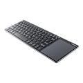 Miniatyrbillede 1 af 4: Trådløst tastatur MODECOM MC-TPK1 med touchpad 2,4 GHz - Sort