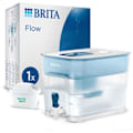 Miniatyrbillede 1 af 6: BRITA vandudstyr - Flow - Kapacitet 8,2L hvoraf 5,2L er filtreret vand - 1 Maxtra Pro All-In-1 patron inkluderet transparent