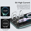 Miniatyrbild 5 av 6: USB-kabel till Type-C, Super Snabb Laddning 100W, 1m - Baseus Gem (P10373002511-00) - Nebula Lila