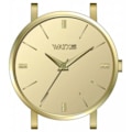 Miniatyrbillede 1 af 4: Dametern - WATX&COLORS - GRUNGE WXCA3021 - Guld - Rund - Analog Kvarts Gul
