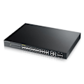 Pikkukuva 2 / 3: Zyxel GS1920-24HPv2 Smart Switch 24 x 10-100-1000 (PoE+) + 4 x Combo Gigabit SFP + 4 x 10-100-1000 asennettava…