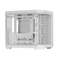 Miniatyrbillede 4 af 6: ATX-sag - Mars Gaming - MC-3TCORE - Triple Tempereret Glas - Dobbelt Kammer - Hvid