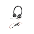 Pikkukuva 3 / 3: Kuulokkeet - HP - Blackwire 3325 - USB-C - 3.5mm - Langallinen - Integroitettu mikrofoni