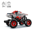 Miniatyrbild 2 av 6: LEGO Technic 42200 Monster Jam ThunderROARus pull-back – dinosaurielastbil från 7 år Flerfärgad
