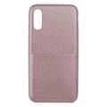 Miniatyrbillede 3 af 3: Telefonbeskyttelse - Dots - Iphone X/Xs - Blød - TPU - Syntetisk Læder Rosa