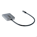 Pikkukuva 2 / 4: StarTech.com USB-C-kaksois-HDMI-sovitin, MST-monimonitori USB Type-C -keskitin, kaksi 4K 60 Hz HDMI-näyttöä PC-jakajalle, HDR,