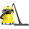 Miniatyrbild 1 av 6: Vatten- och dammdammsugare - KARCHER - WD 3 V-17/4/20 - 1000 W - 17 L - Multifunktion Gul svart