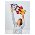 Miniatyrbild 2 av 5: Kit 500 bitar minipussel efter nummer Rakettema - Plus Plus