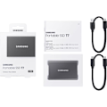 Miniatyrbillede 4 af 4: SAMSUNG Ekstern SSD T7 Grå 1 TB MU-PC1T0T/WW