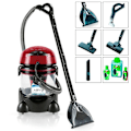Miniatyrbild 1 av 6: Aspirator schampooner special för mattor / textilier torr / våt 4 i 1 MPM MOD-22 2400W Röd 14889