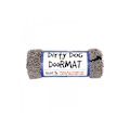 Miniatyrbillede 3 af 3: Absorberende dørmåtte - DIRTY DOG - Dirty Dog dørmåtte - Grå - Skridsikker - Mikrofiber Grå