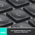 Miniatyrbild 2 av 4: Trådlöst tangentbord - Logitech - MX Keys Mini - Grafit - Bakgrundsbelyst - US