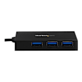 Pikkukuva 4 / 4: USB 3.0 - STARTECH - 4-porttinen - USB-C 4x USB-A - Mukana virta-adapteri - Kompakti