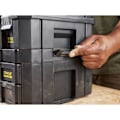 Pikkukuva 5 / 6: Kit 2 PRO-STACK™ - STANLEY FATMAX - FMST1-71981 - 2 kahvaa - 2 laatikkoa - 21,5 L Svart