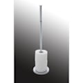 Miniatyrbillede 2 af 4: WENKO 2-i-1 toiletpapirholder, toiletpapirholder og toiletpapirholder, stål, 21x55x17 cm, blank