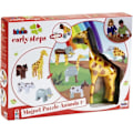 Miniatyrbillede 1 af 6: Magnetiske dyr - KLEIN - 0065 - 4 store dyr Sjov puslespil, åben boks - 16 dele - Fra 12 måneder