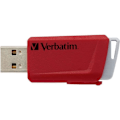 Miniatyrbillede 3 af 4: Verbatim V Store N CLICK 49308 USB-stick 32 GB rød, blå USB 3.0 2 stk.