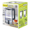 Miniatyrbillede 3 af 3: Trådløs elektrisk kedel MAESTRO MR-053 1.7L glas og rustfrit stål belyst 2200W