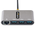 Pikkukuva 3 / 3: USB-C Hub - Startech - HB30C3A1GEA2 - 4 Porttia - 10 Gbit/s - Yhteensopiva Linuxin kanssa