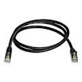 Miniatyrbillede 2 af 4: STARTECH Netværkskabel Cat6a STP skærmet uden krog - 1 m Sort - RJ45 Ethernet kabel modstandsdygtigt over for sammenfiltring - Patch kabel