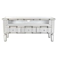 Miniatyrbillede 2 af 4: TV-møbel Thyann Silver Mirror MDF (112 x 50 x 45 cm)