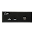 Pikkukuva 1 / 4: KVM-kytkin - StarTech.com - SV231DPDDUA2 - 4K Ultra HD - 2 porttia - Kaksoisnäyttö