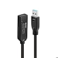 Miniatyrbild 3 av 4: USB 3.0 förlängningskabel - LINDY - 10m - Typ A till C - PVC med låg toxicitet - Förgyllt