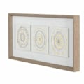 Miniatyrbild 3 av 3: ram 61 x 3,8 x 26 cm 63,5 x 4 x 28,6 cm skandinaviska cirklar (2 enheter)
