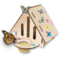 Miniatyrbillede 5 af 5: Butterfly Hotel - Educational Toy - SES CREATIVE - Build and decorate a butterfly hotel. Flerfärgad