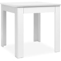 Miniatyrbillede 5 af 5: Tabel OSLO - Rektangulær - 4 personer - 80 x 77 x 80 cm - Hvid Vit