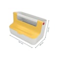 Miniatyrbillede 2 af 4: Opbevaringsboks - LEITZ - Cosy - Gul - Holdbart ABS - Smart opbevaringsrum Gul