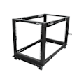 Miniatyrbillede 3 af 3: Server Rack 12U - STARTECH - 4POSTRACK12U - Åben ramme - Rullende hjul - Kabelstyring