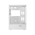 Miniatyrbillede 4 af 5: Mars Gaming Mc-xo Semitorre Atx Dobbelt Tempered Glas Ventilator Frgb 120mm Dobbelt Kammer Hvid