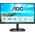 Pikkukuva 1 / 6: PC-näyttö - AOC 24B2XH - 23,8" FHD - IPS-paneeli - 75Hz - 4ms - HDMI/VGA - LowBlue/Flicker-free - VESA 100x100 - Musta