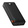 Pikkukuva 1 / 6: USB-ulkoakku, Type-C, Micro-USB, 20 W, 20 000 mAh - Baseus Airpow (P10022804113-00) - Musta