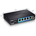 Miniatyrbillede 3 af 3: Intelligent switch - TRENDnet - TPE-P521ES - 5 porte - PoE+ - Gigabit Ethernet