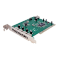 Pikkukuva 2 / 4: 7-porttinen USB 2.0 PCI -ohjainkortti - STARTECH - PCI 5x USB-A (F) 2x IDC (M) -sovitin