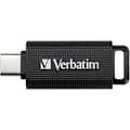 Miniatyrbillede 1 af 3: Verbatim Store n Go USB-C nøgle 64 GB sort - USB-C USB 3.2 (Gen 1)