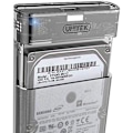 Pikkukuva 1 / 2: Unitek 2,5"/SSD SATA I/II/III -kovalevykotelo ulkoisella suojalla ja integroidulla 3.0-kaapelilla Ilman asennusta