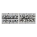 Miniatyrbillede 1 af 3: ramme 120 x 2,8 x 80 cm abstrakt hems (2 enheder)